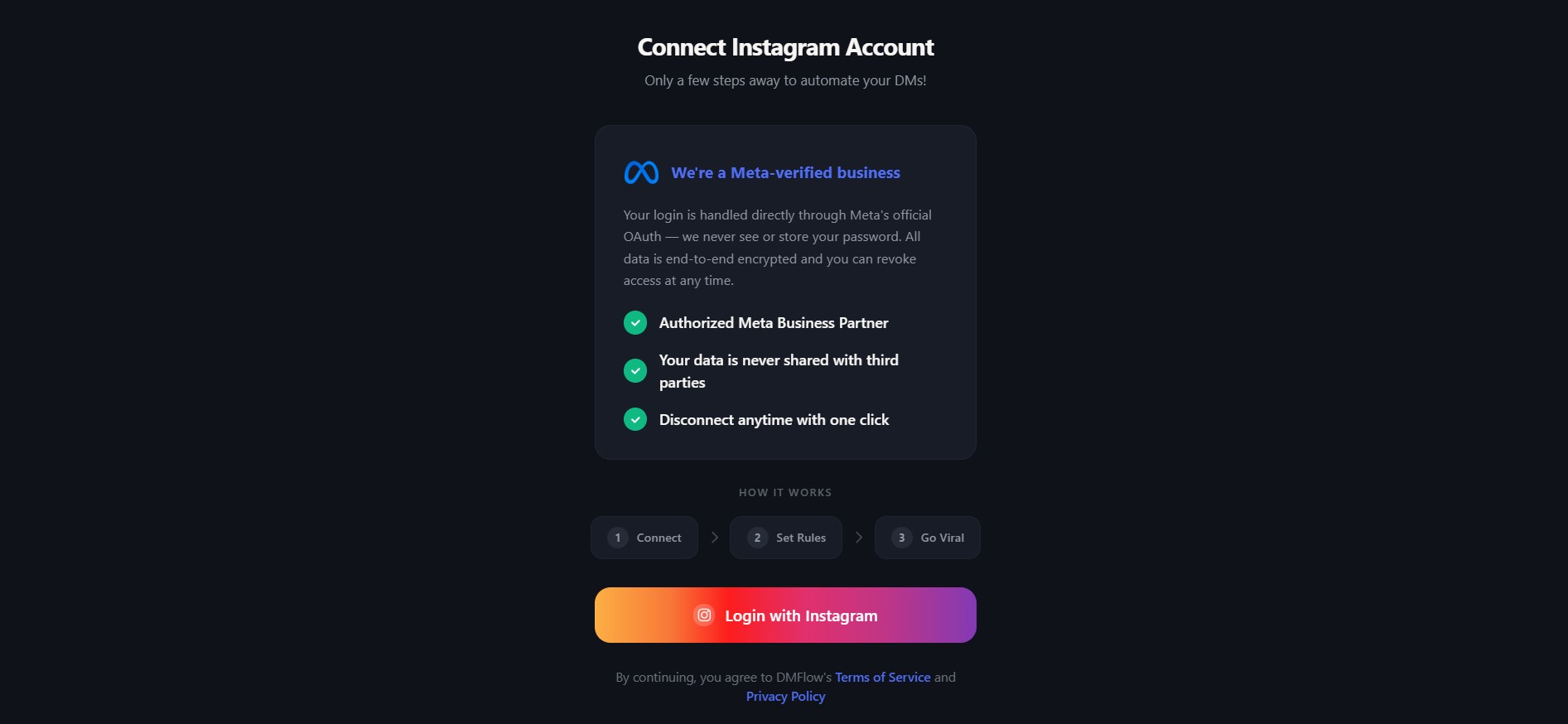 Connect Instagram Account